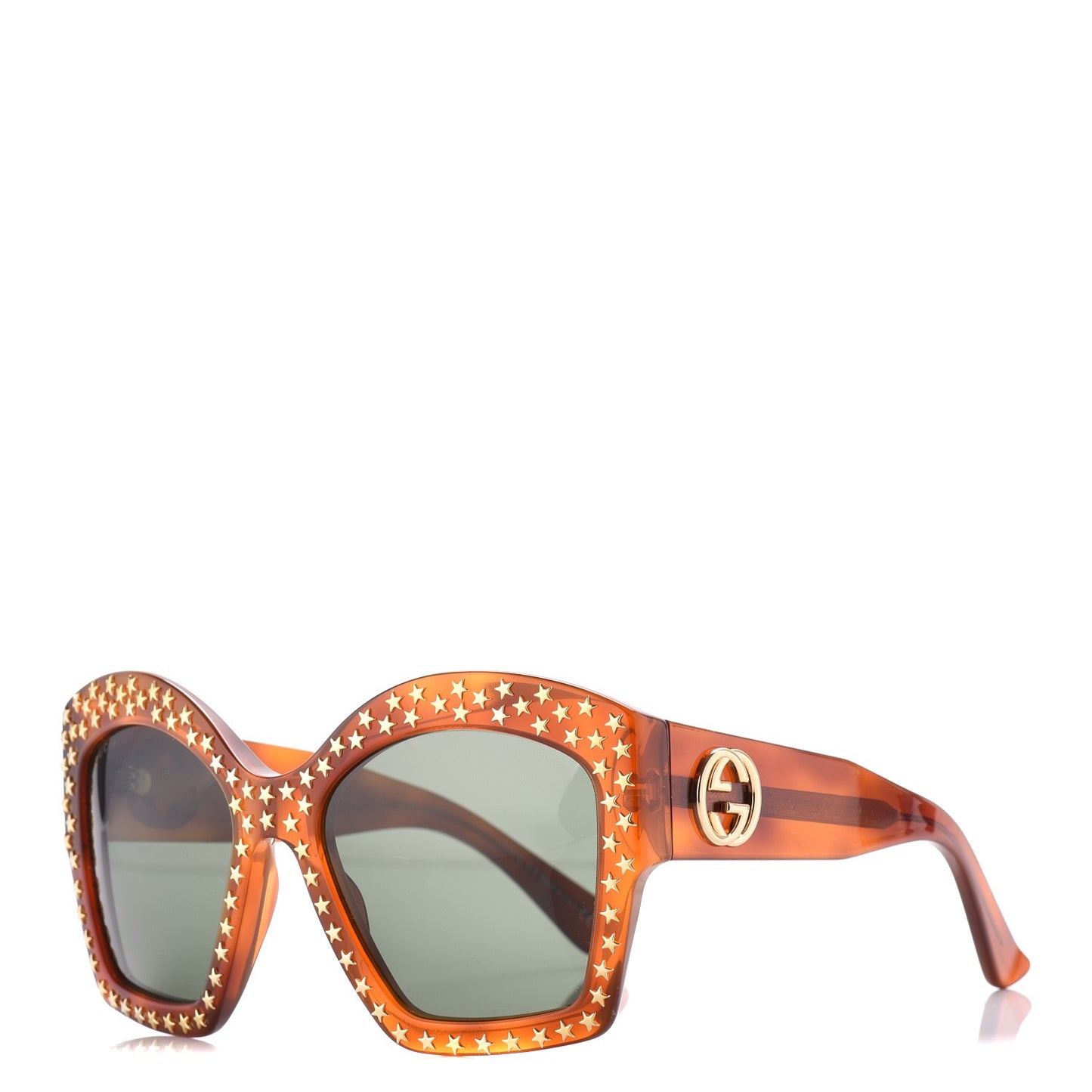 Square Frame Star Sunglasses GG 3870/S Light Tortoiseshell