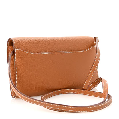 Hermes Epsom Constance Long Wallet To Go Gold 3 of 10