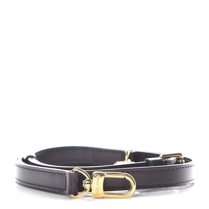 Louis Vuitton Calfskin 16mm Adjustable Shoulder Strap Brown 1 of 4