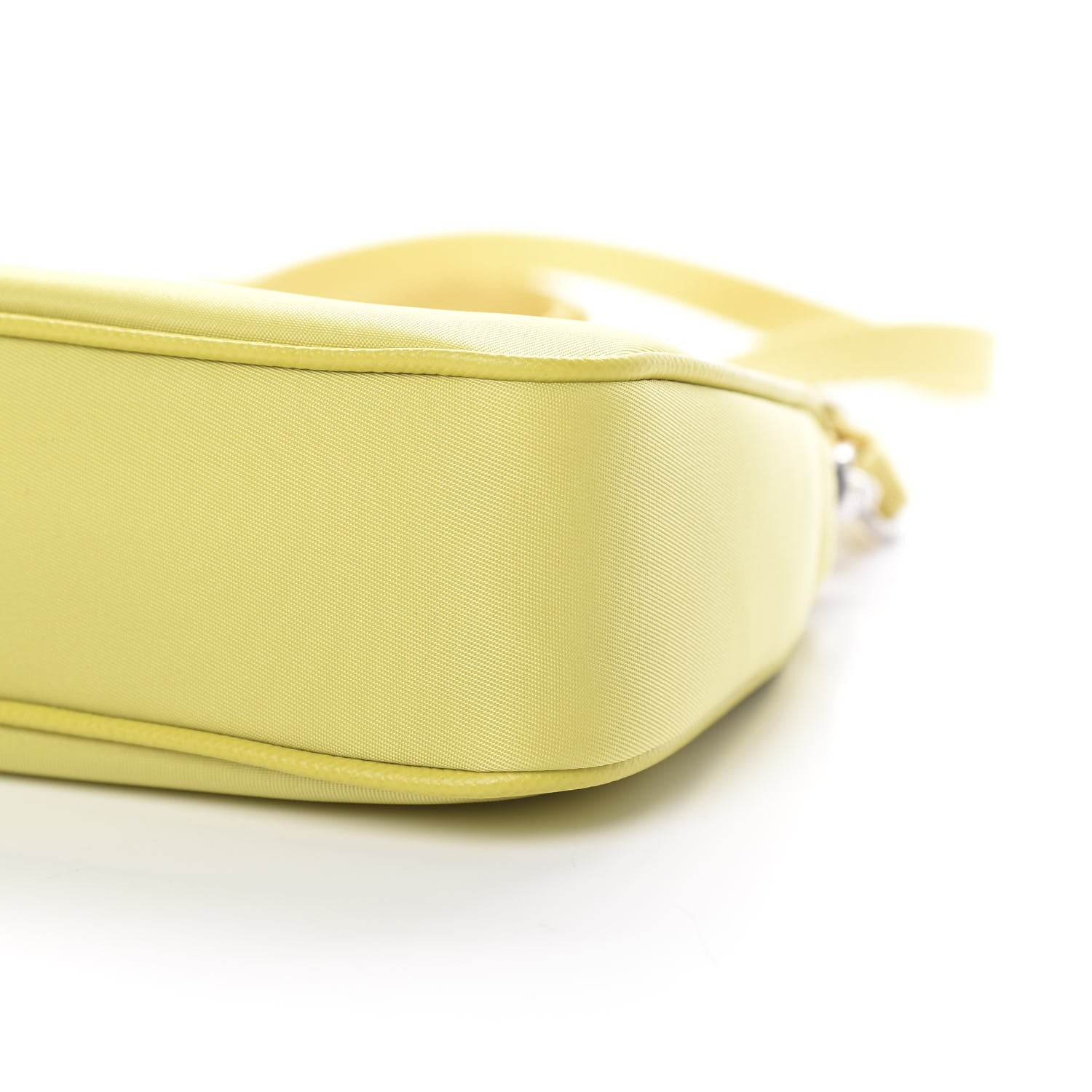 Prada Tessuto Nylon Saffiano Mini Re-Edition 2000 Shoulder Bag Ananas 8 of 9
