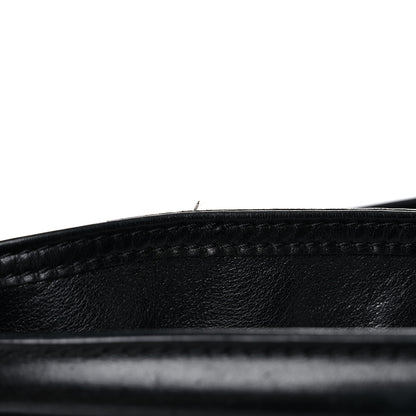 Burberry Soft Lambskin Bridle Calfskin Medium Gosford Hobo Black 23 of 26
