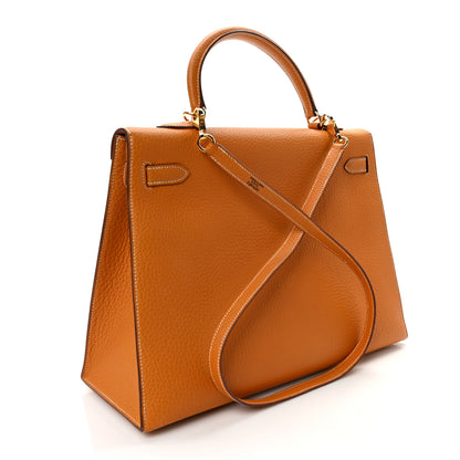 Hermes Ardennes Kelly Sellier 35 Naturelle 3 of 9