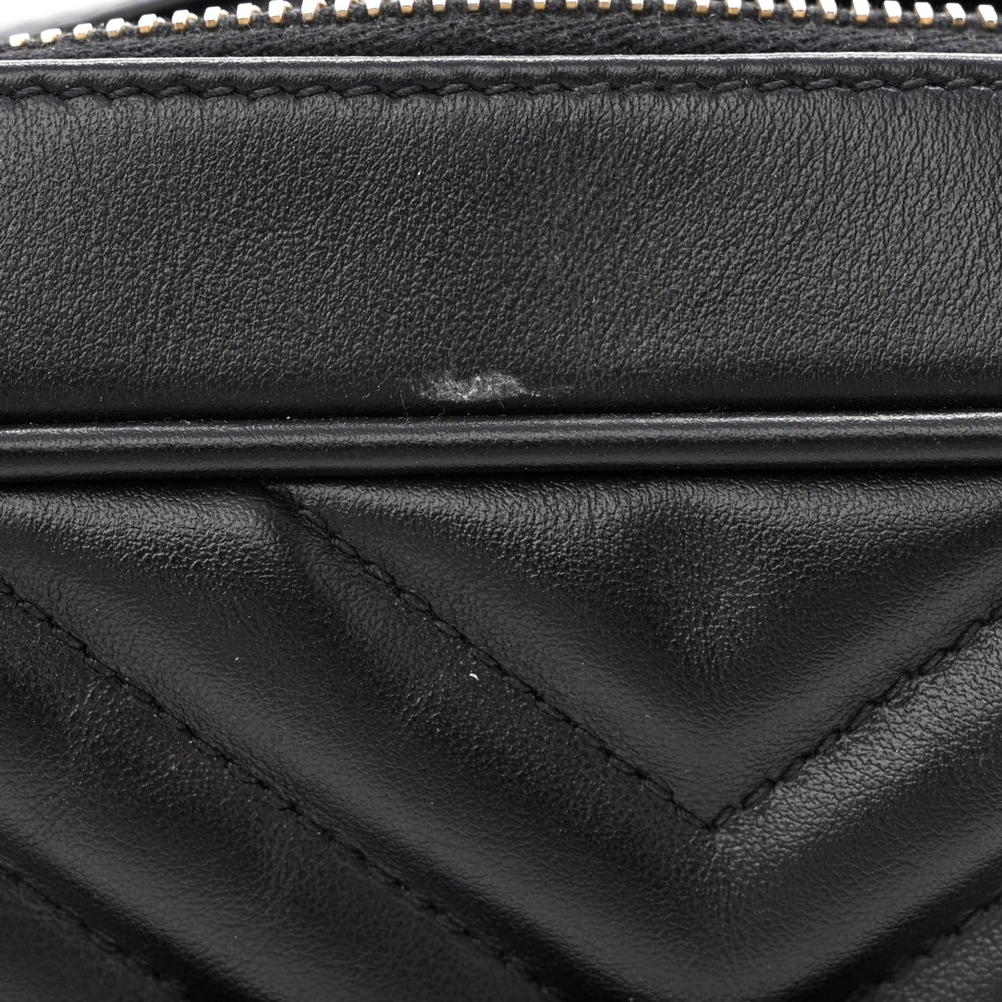 Calfskin Matelasse Monogram Lou Camera Bag Black