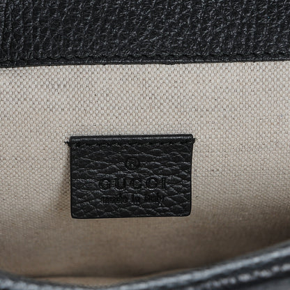 Gucci Calfskin Mini Dionysus Shoulder Bag Black 6 of 7