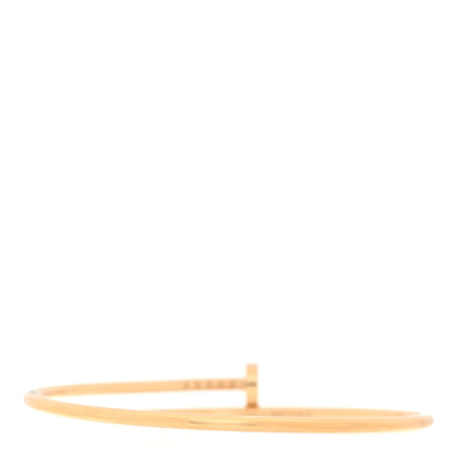Cartier 18K Yellow Gold Small Juste Un Clou Bracelet 19 2 of 5