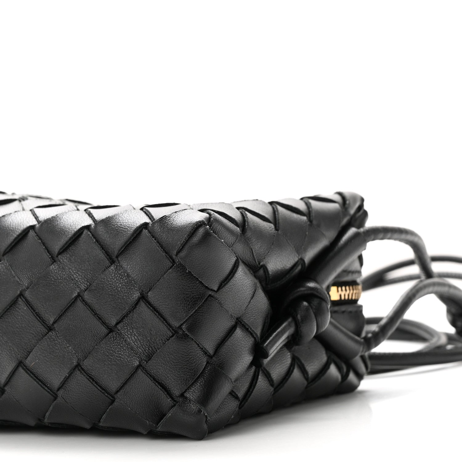 Bottega Veneta Nappa Intrecciato Mini Loop Camera Bag Black 9 of 9