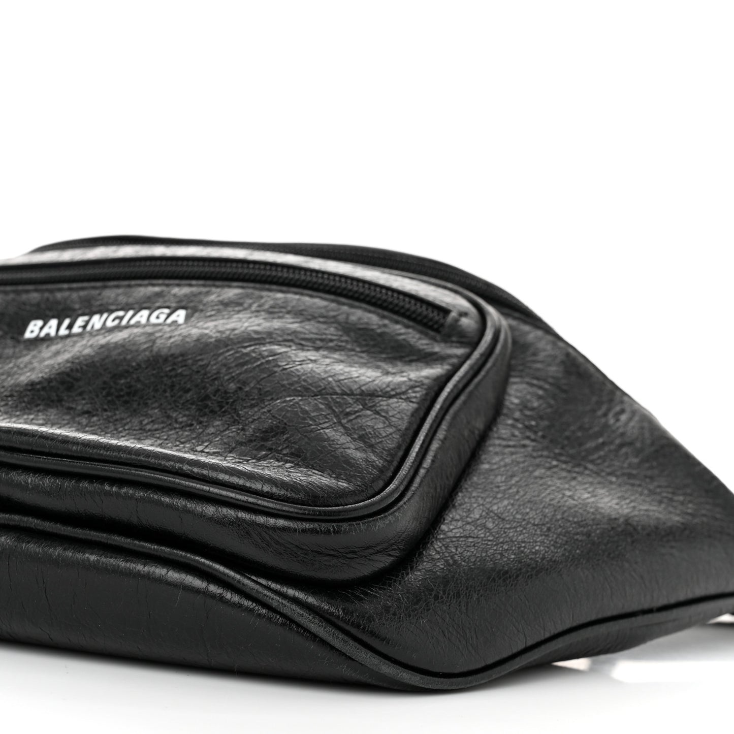 Agneau Arena Weekend Belt Wallet Black