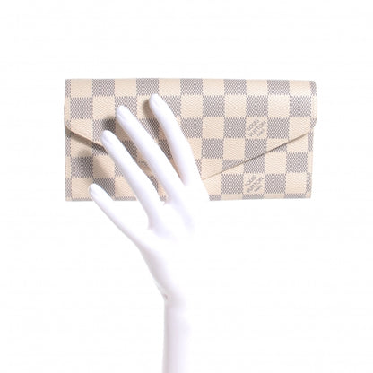 Louis Vuitton Damier Azur Josephine Wallet 2 of 8