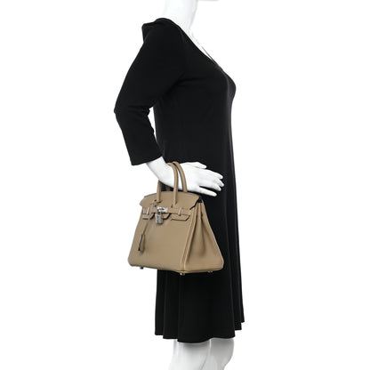 Hermes Togo Birkin 25 Beige Marfa 2 of 11