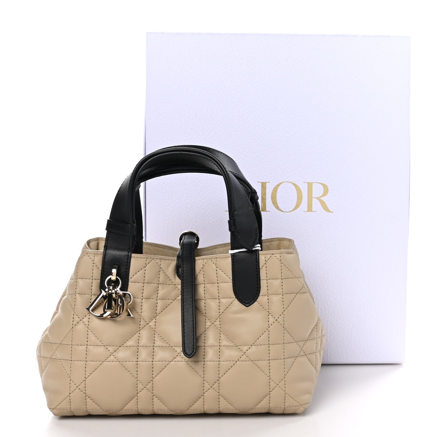 Christian Dior Calfskin Macrocannage Small Toujours Beige 14 of 14
