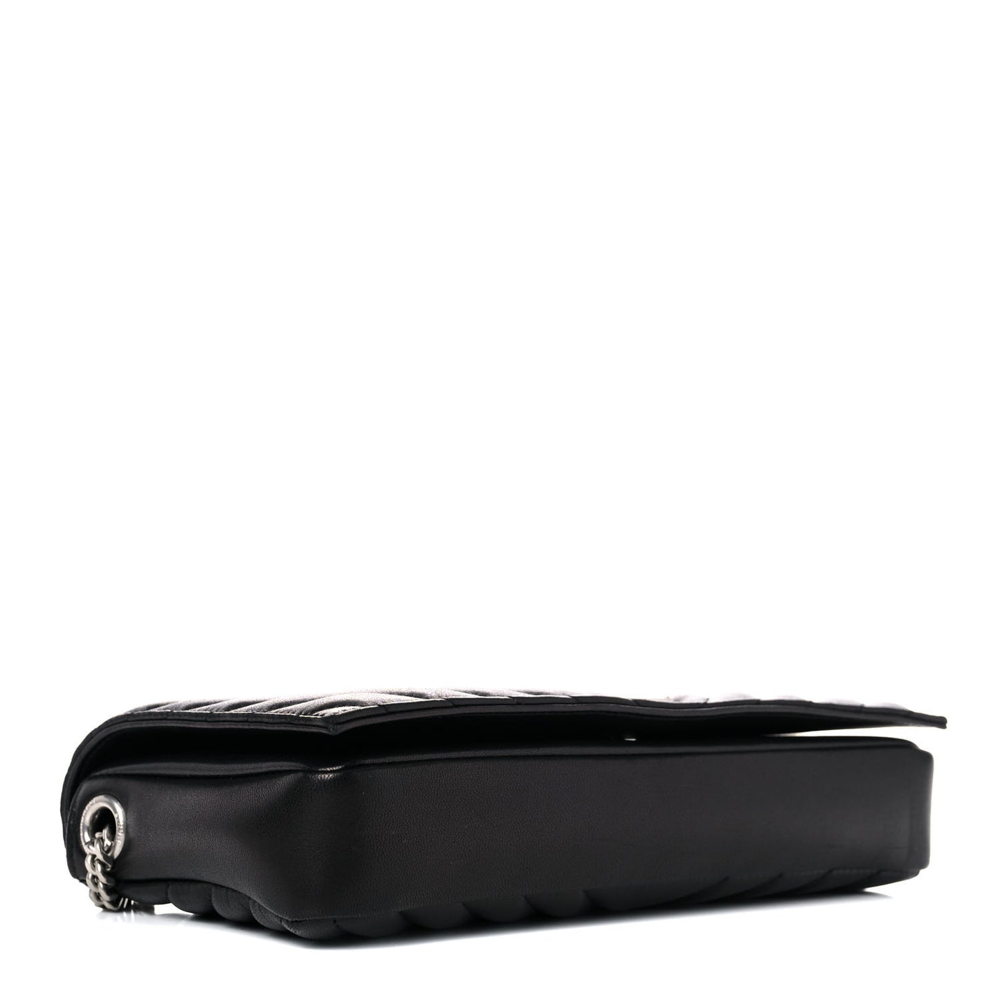 Lambskin Matelasse Monogram Kate 99 Black