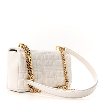 Burberry Lambskin Quilted Small Lola Bag White 3 of 10