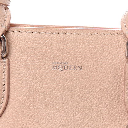 Alexander McQueen Pebbled Calfskin Small Skull Padlock Zip Around Tote Teint 7 of 12