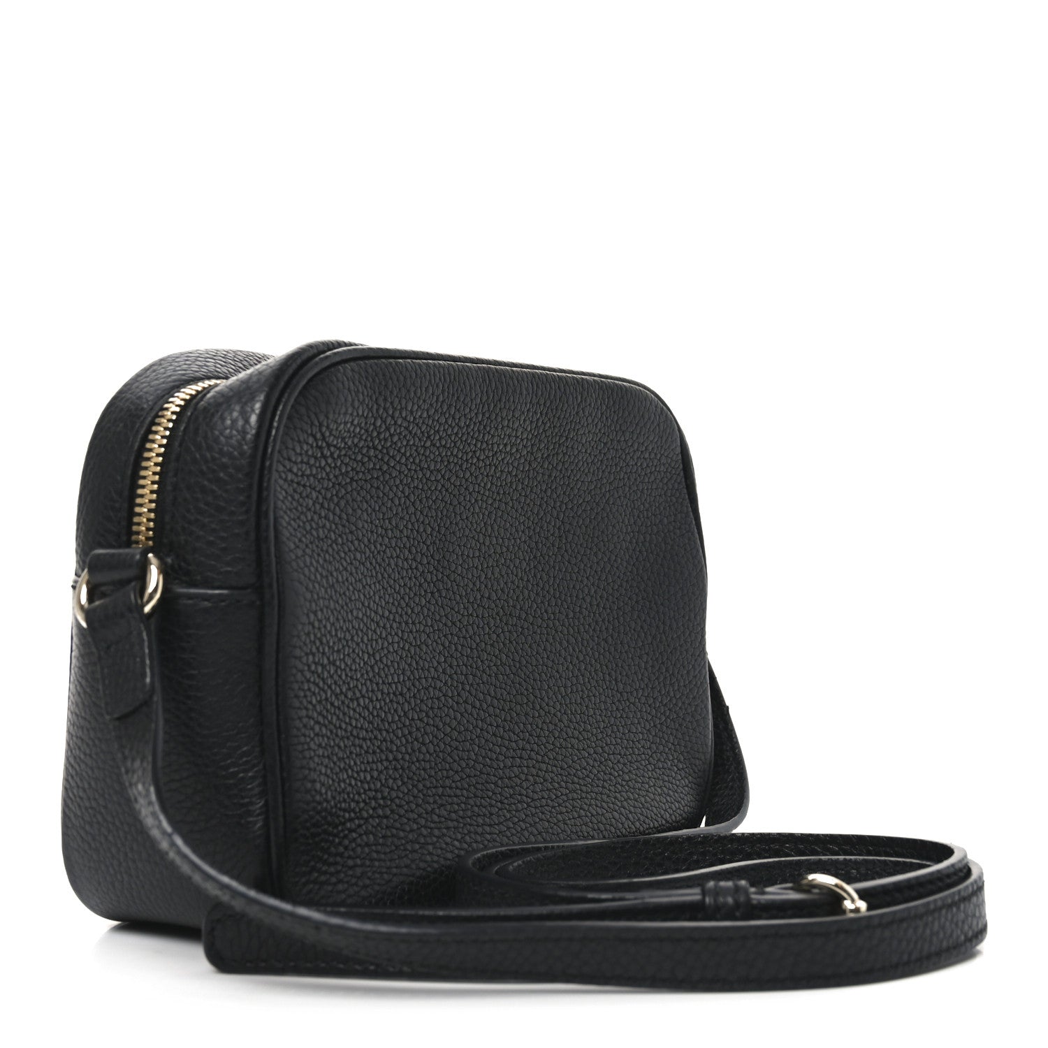 Gucci Pebbled Calfskin Small Soho Disco Bag Black 3 of 11