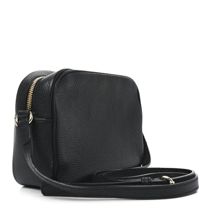 Gucci Pebbled Calfskin Small Soho Disco Bag Black 3 of 11