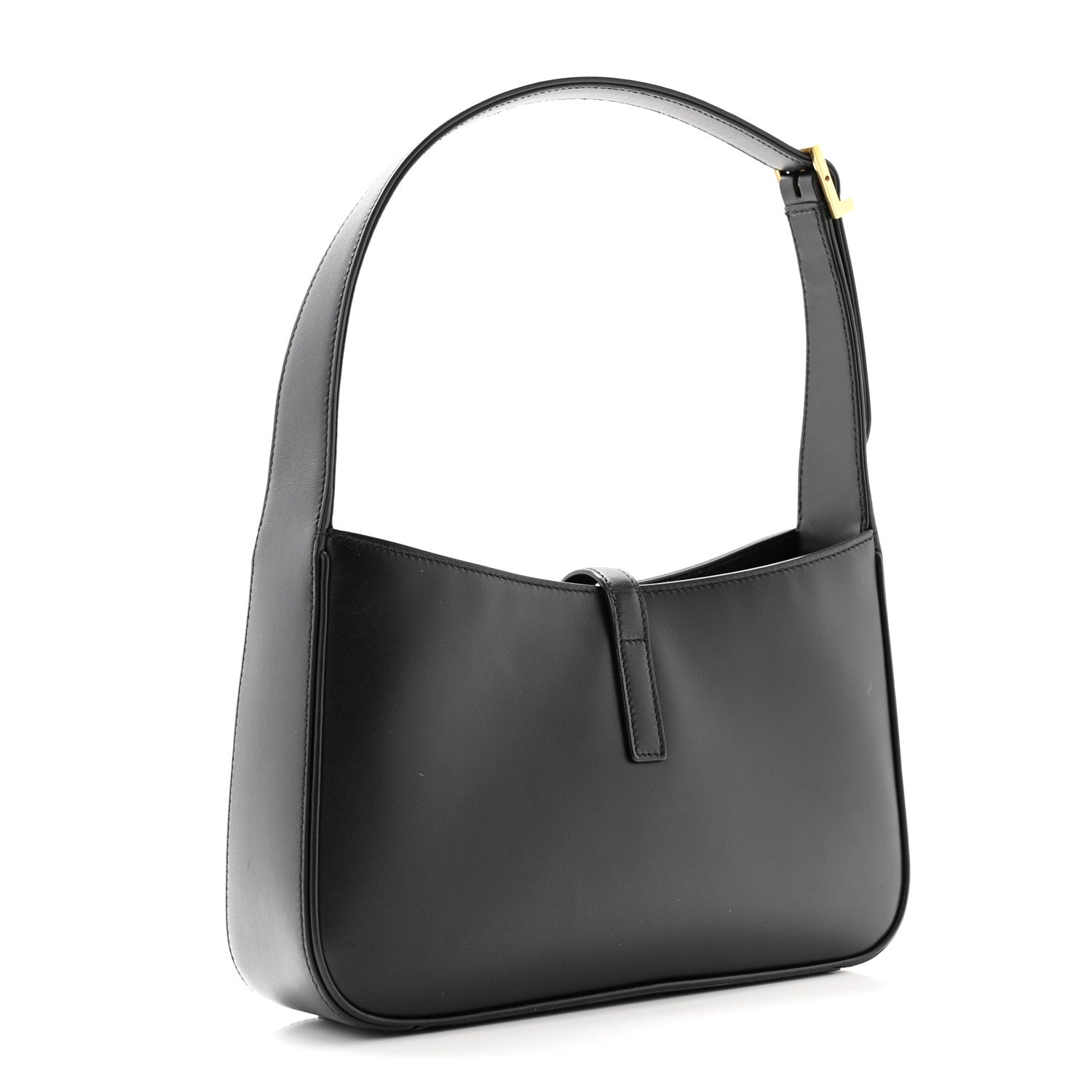 Saint Laurent Smooth Calfskin Le 5 A 7 Hobo Black 3 of 11