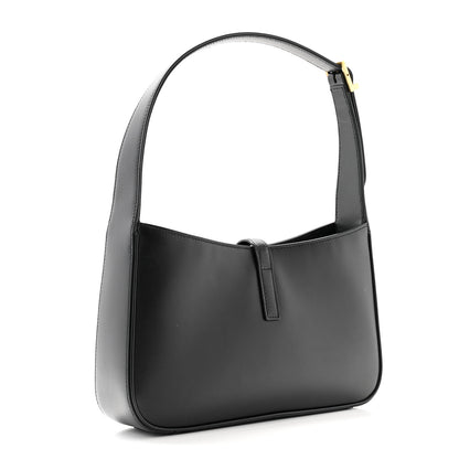 Saint Laurent Smooth Calfskin Le 5 A 7 Hobo Black 3 of 11