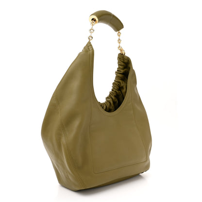 Loewe Nappa Medium Squeeze Bag Olive 3 of 9