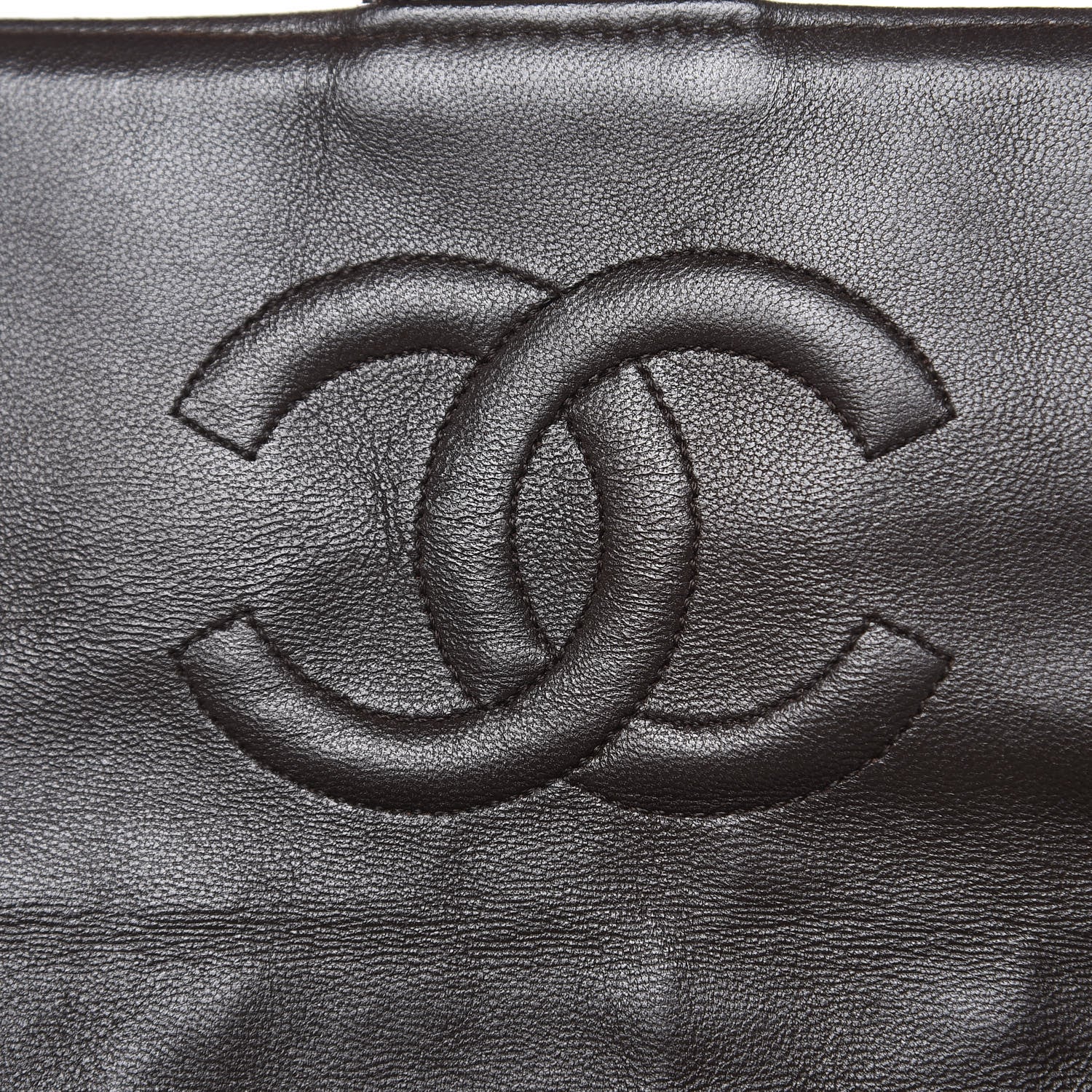 Chanel Lambskin Vertical Quilt Medium Flap Brown 19 of 22