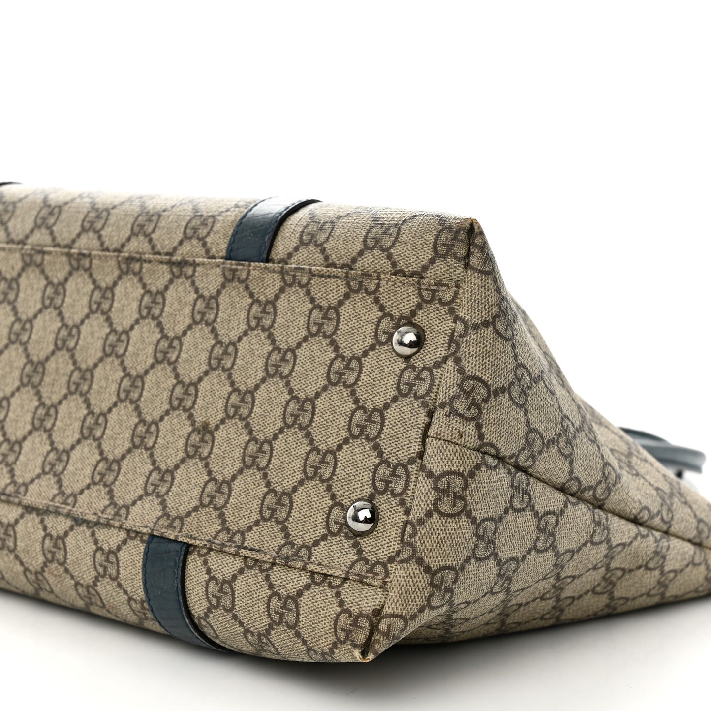 GG Plus Monogram Medium Joy Tote Navy