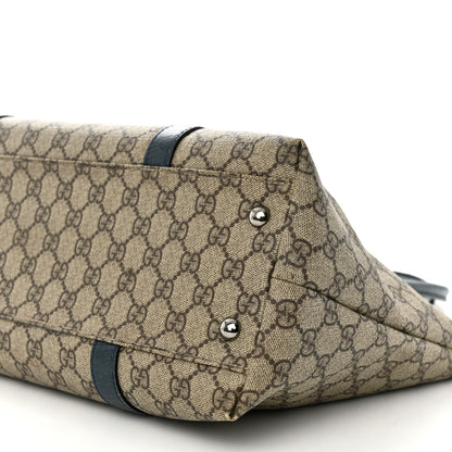 Gucci GG Plus Monogram Medium Joy Tote Navy 10 of 18