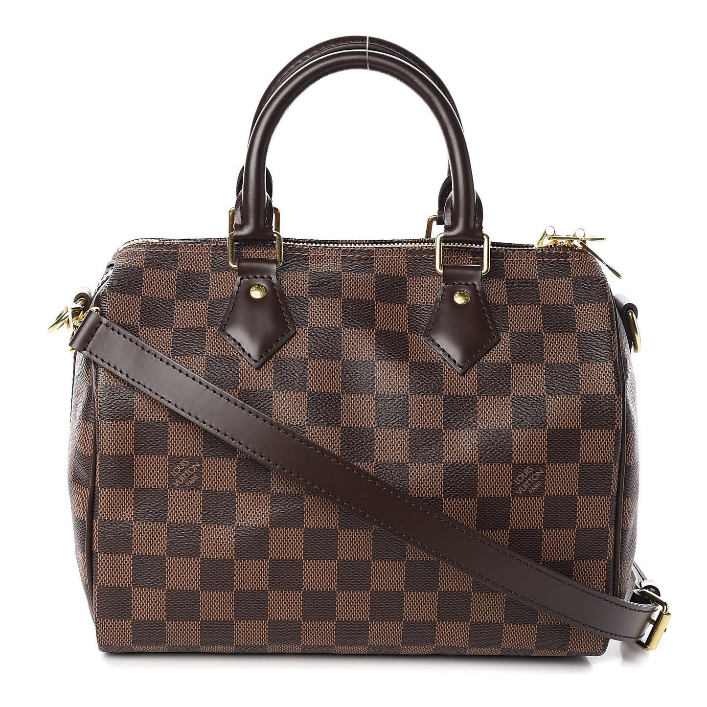 Damier Ebene Speedy Bandouliere 25