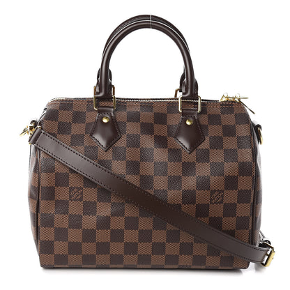 Louis Vuitton Damier Ebene Speedy Bandouliere 25 1 of 10