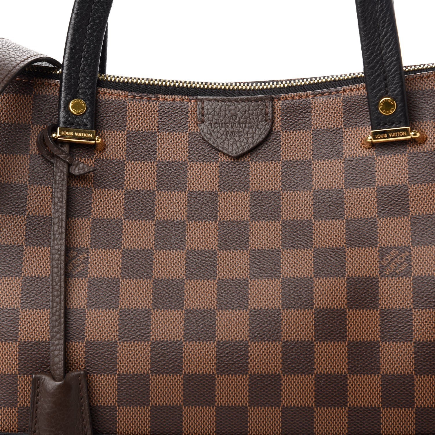 Louis Vuitton Damier Ebene Hyde Park Black 10 of 10