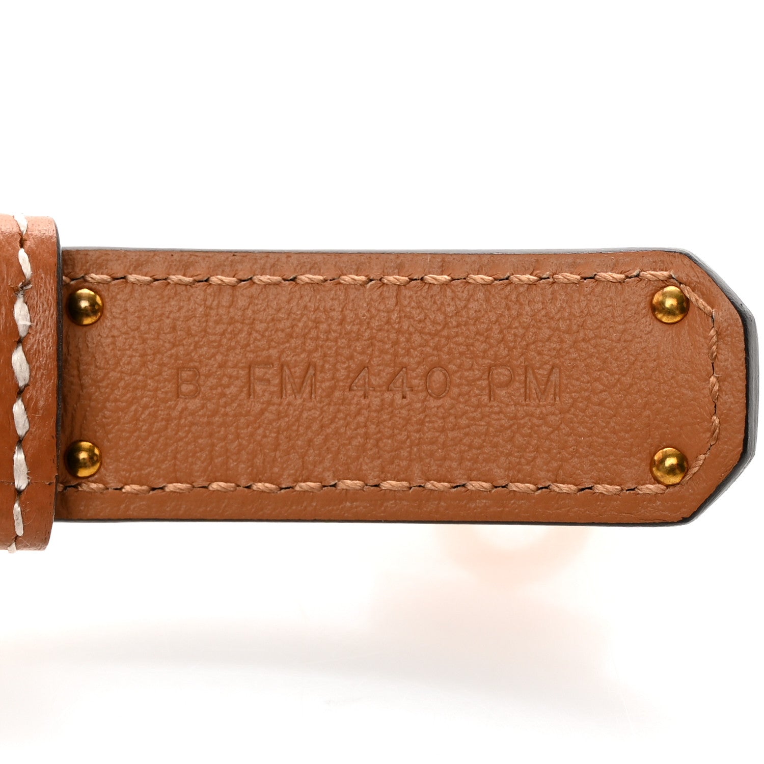 Hermes Epsom Kelly Belt Gold 3 of 5