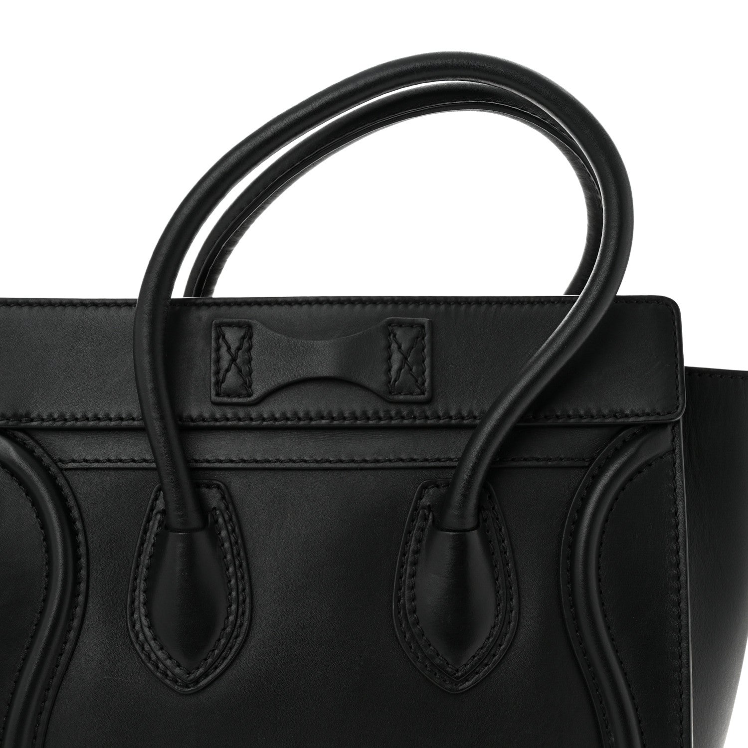 Celine Smooth Calfskin Micro Luggage Black 11 of 11