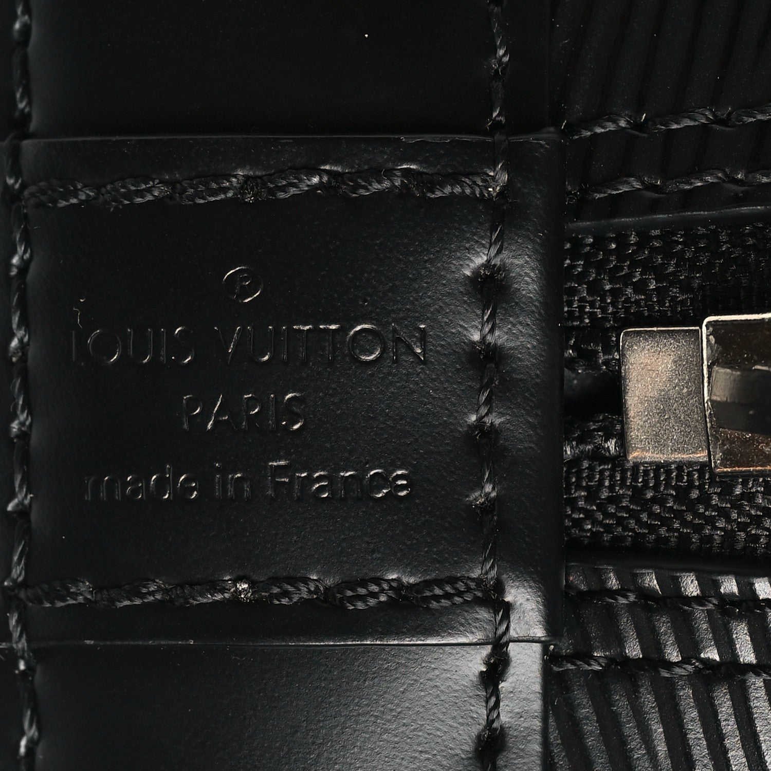 Louis Vuitton Epi Jacquard Alma BB Black 1875799 – FASHIONPHILE