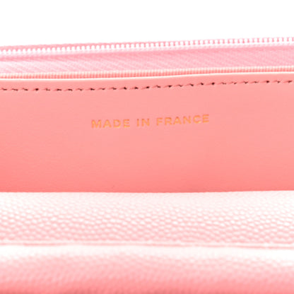 Chanel Caviar Quilted Wallet On Chain WOC Pink 7 of 12