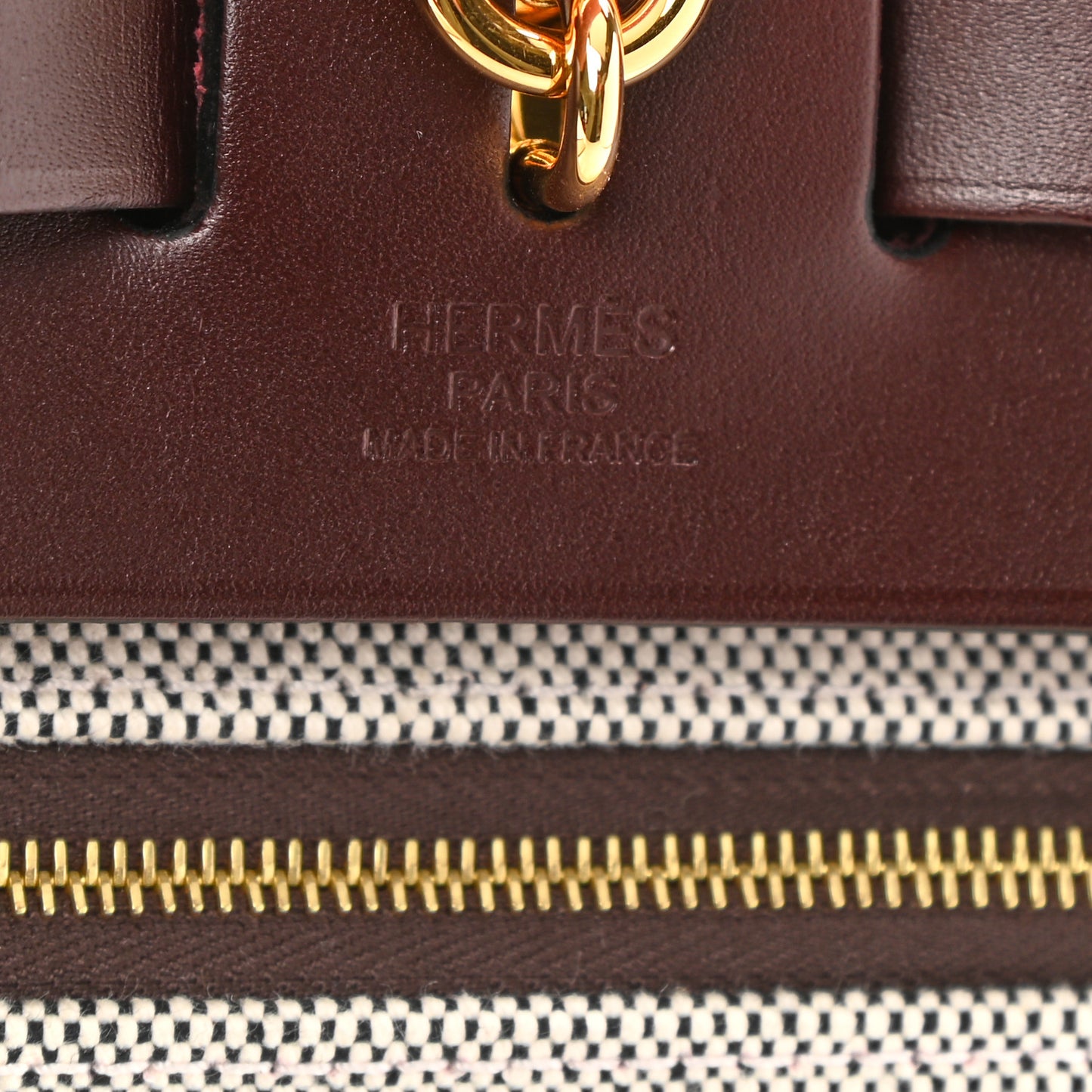 Toile H Berline Vache Hunter Herbag Zip 31 PM Rouge Sellier