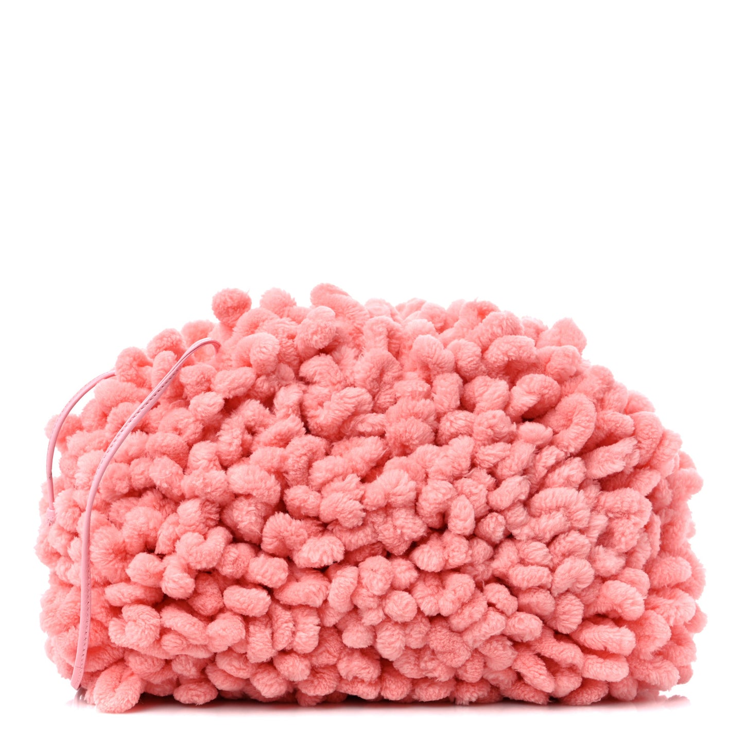 Chenille The Mini Pouch Pink