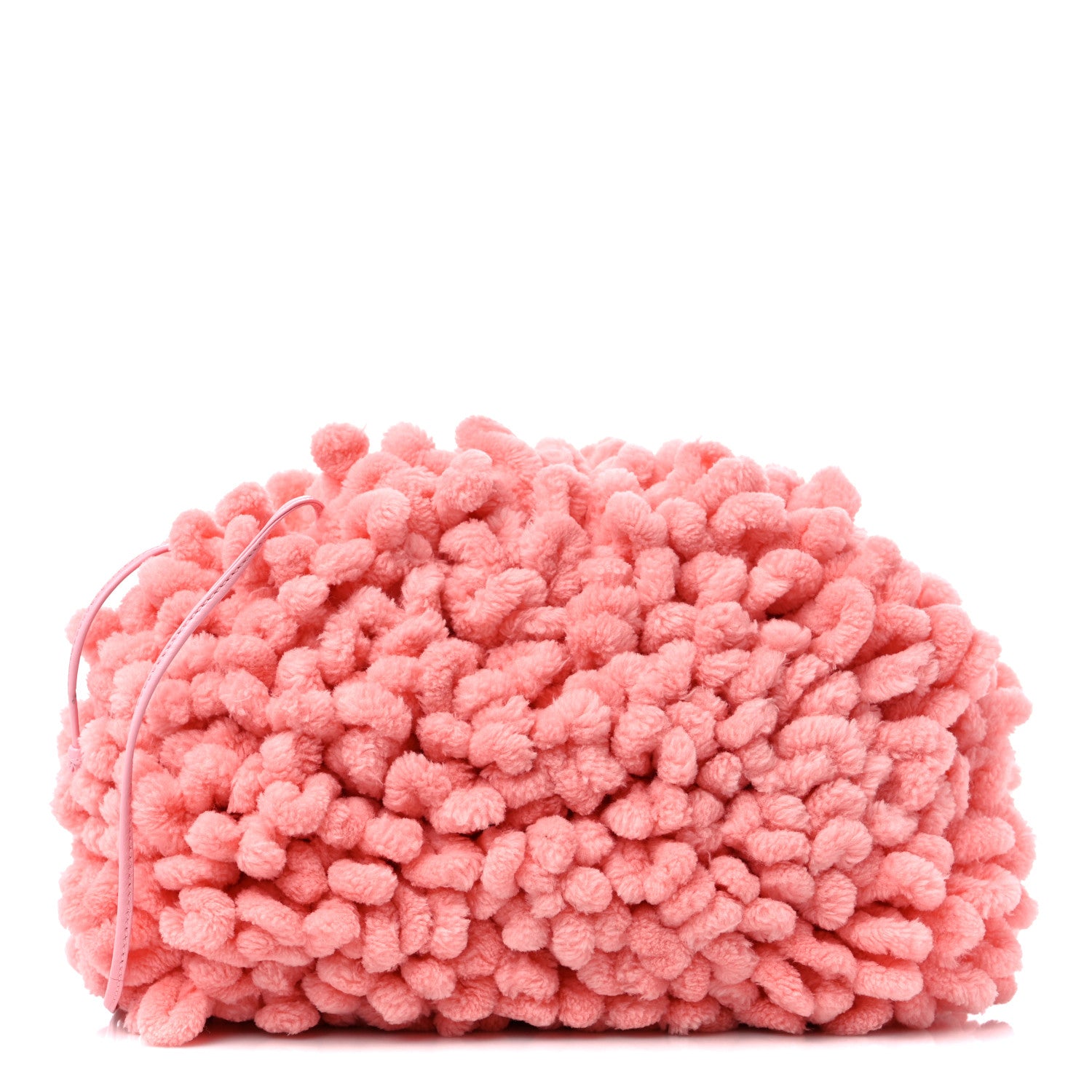 Bottega Veneta Chenille The Mini Pouch Pink 1 of 9