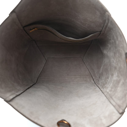 Celine Soft Grained Calfskin Sangle Bucket Bag Taupe 4 of 4