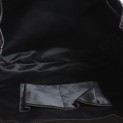 Valentino Garavani Leather Sequin Chain Glam Tote Black 5 of 7