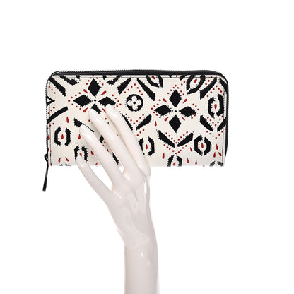 Louis Vuitton Calfskin Zippy Wallet Graphic Print 2 of 8