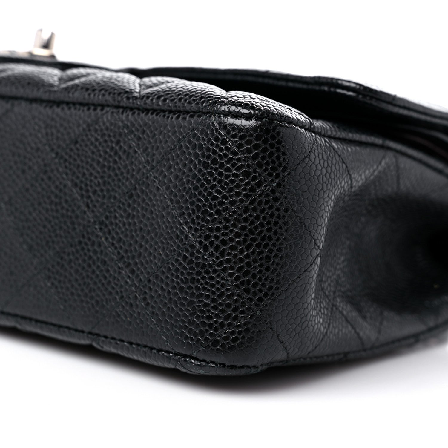 Chanel Caviar Quilted Medium Double Flap Black 9 of 13