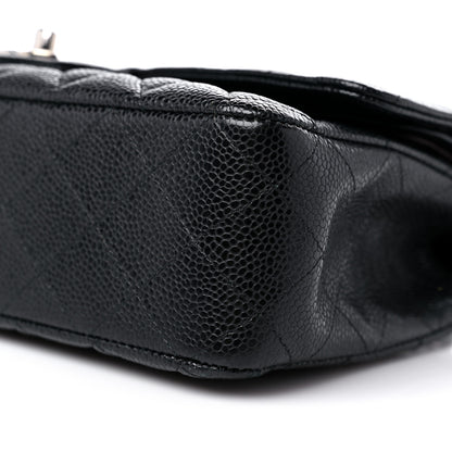 Chanel Caviar Quilted Medium Double Flap Black 9 of 13