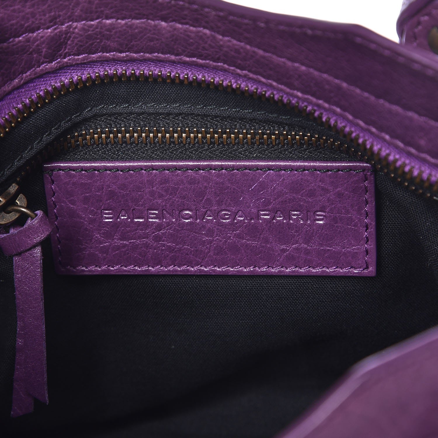 Balenciaga Agneau Giant 12 Silver Hardware Mini City Ultraviolet 7 of 10