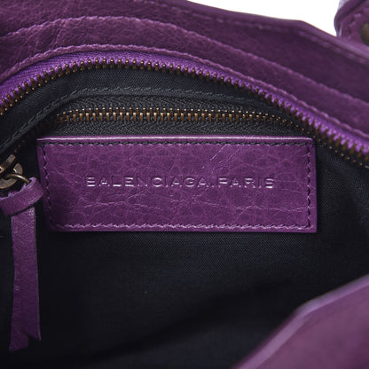 Balenciaga Agneau Giant 12 Silver Hardware Mini City Ultraviolet 7 of 10