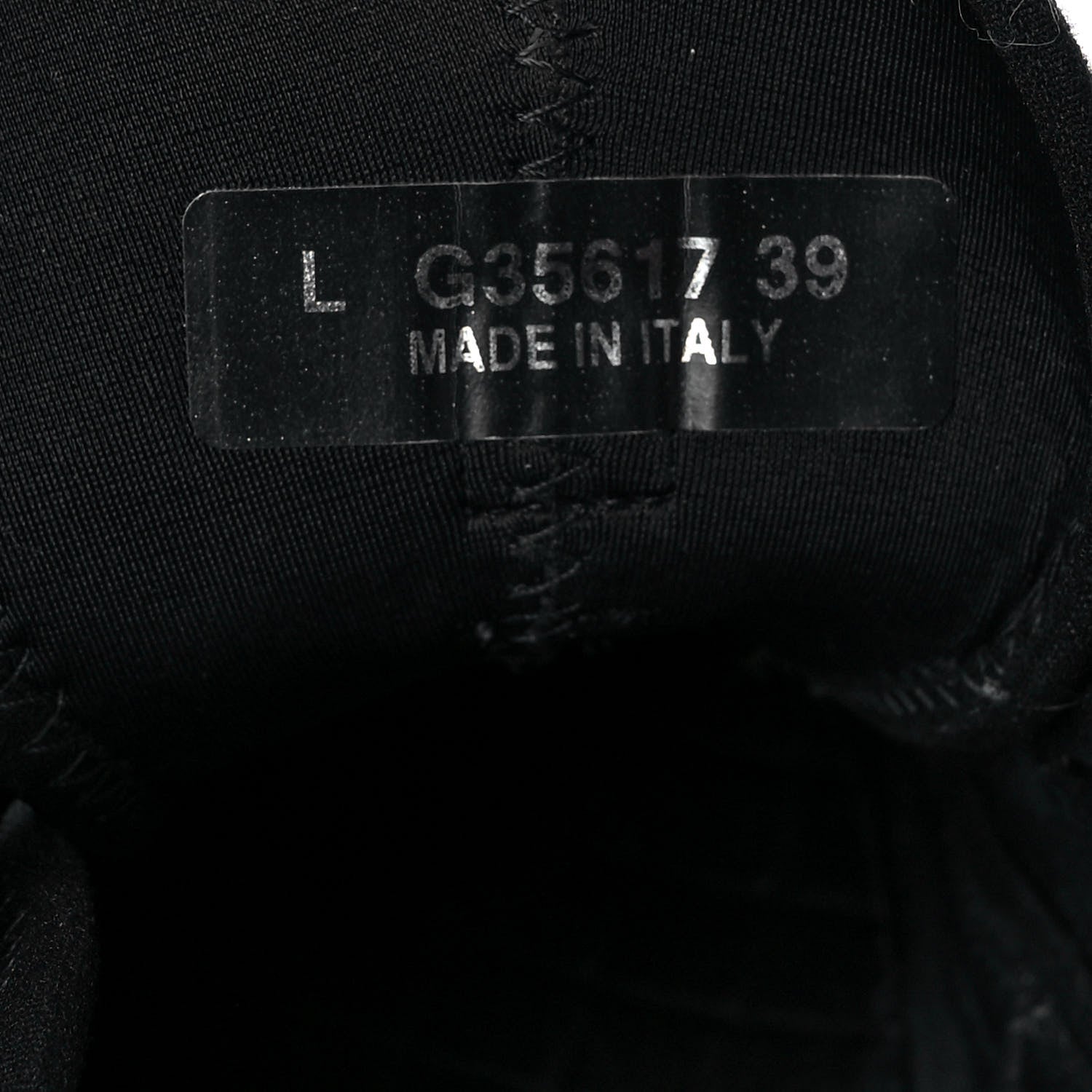 Chanel Velvet Calfskin Mixed Fibers CC Sneakers 39 Black 8 of 9