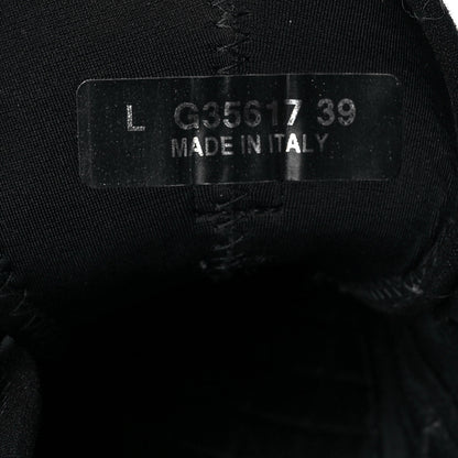 Chanel Velvet Calfskin Mixed Fibers CC Sneakers 39 Black 8 of 9