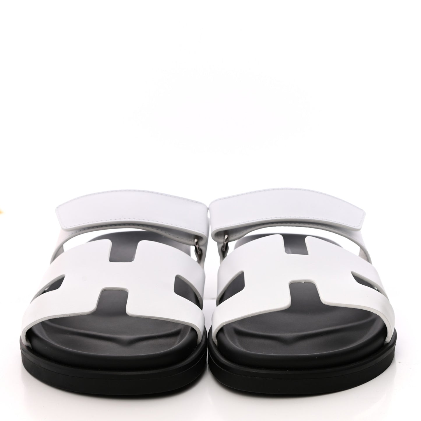 Calfskin Womens Chypre Sandals 37 White