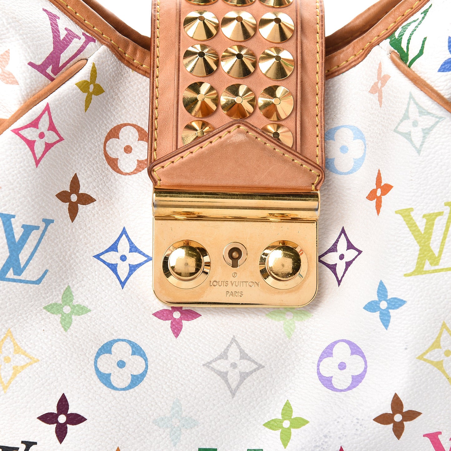 Monogram Multicolor Chrissie White