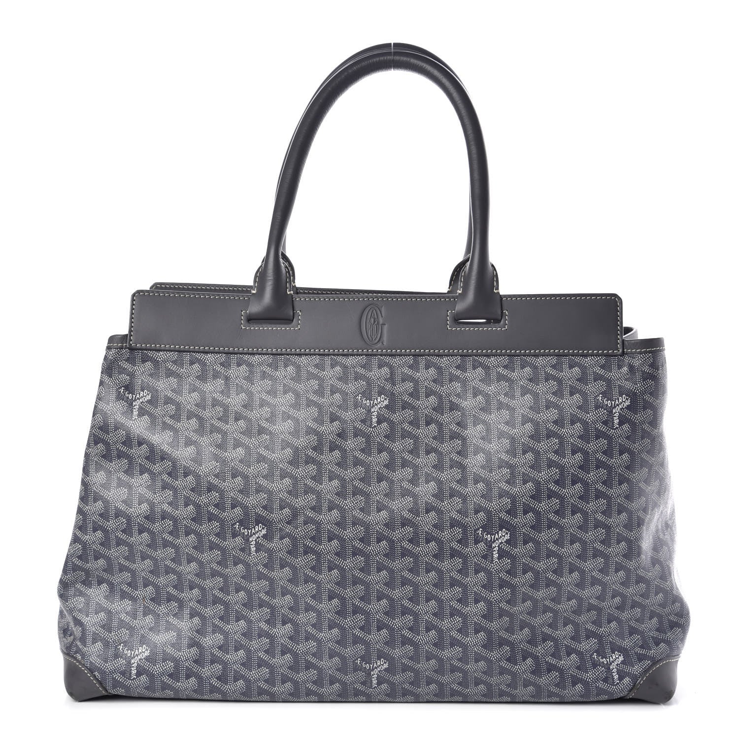 Goyard Goyardine Bellechasse GM Tote Grey 1 of 12