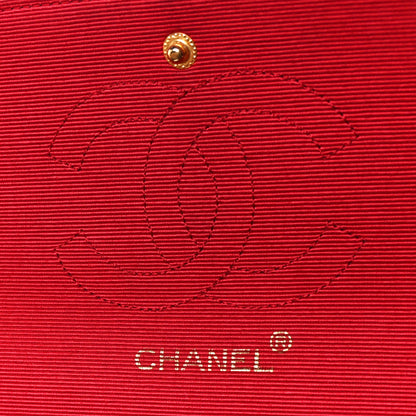 Chanel Jersey Quilted Medium Double Flap Black 6 of 11