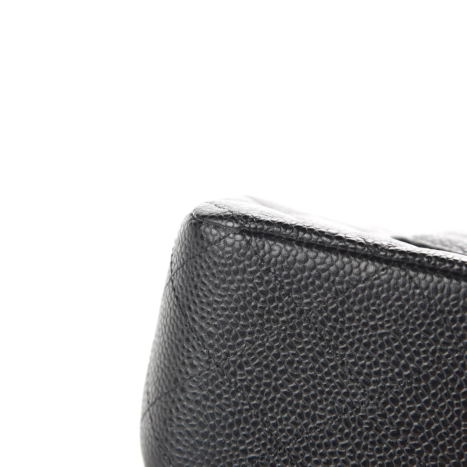 Chanel Caviar Quilted Medium Double Flap Black 12 of 13