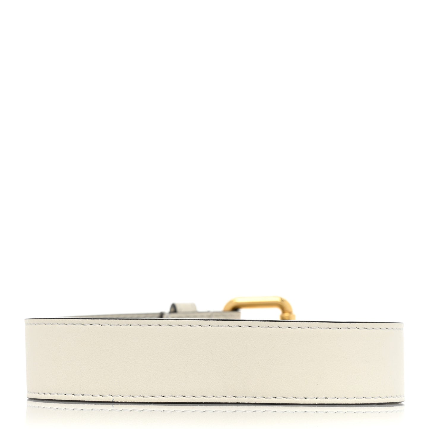 Vitello Grace Matte Multi Accessory Belt White